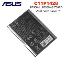 Bateria original asus c11p1428 2400mah ze500kl, bateria de alta capacidade para celular asus zenfone 2 laser 5 z00ed ze500kl ze500kg 2024 - compre barato