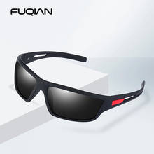FUQIAN New Design Sports Sunglasses Polarized For Men And Women Vintage Plastic Goggle Outdoor UV400 Sun Glasses 2024 - buy cheap