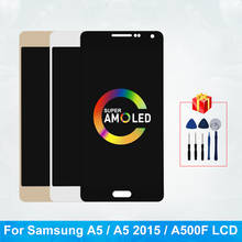 Super AMOLED For Samsung Galaxy A5 2015 LCD A5 A500FU A500 A500F LCD Touch Screen Digitizer Display Replacement Parts A5 Display 2024 - buy cheap