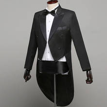 Foto real traje homme preto branco smoking do noivo ternos masculinos para o casamento homem blazer padrinhos terno terno terno masculino 2 pçs 2024 - compre barato