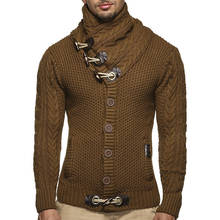 Мужские свитера, уличная одежда, водолазки, мужские свитера L XL, вязаные пуловеры с длинными рукавами, Осень-зима, мягкие теплые, базовые # bkg3579 2024 - купить недорого