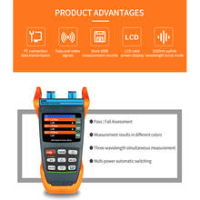 Medidor de potencia óptica EPN80 PON, versión en inglés, 1310 nm, 1490 nm, 1550 nm, detección de fallos en línea de gatos medibles ópticos 2024 - compra barato