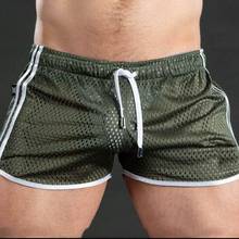 Pantalones de chándal informales para hombre, Shorts holgados y transpirables de secado rápido para la playa, Color sólido, verano, 2021 2024 - compra barato