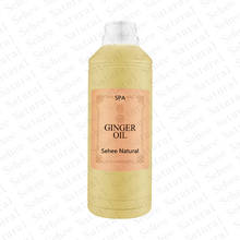 Crema de Masaje de jengibre fresco, aceite esencial para salón de belleza, Spa, espalda abierta, 1000ml 2024 - compra barato