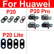 Cámara trasera lente para Huawei P20 P30 Pro Lite Cámara cubierta de vidrio Marco de lente de protección reemplazo reparar partes 2024 - compra barato