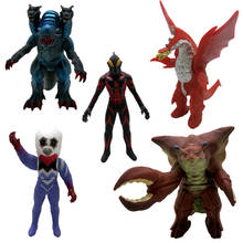 Q-figuras de acción de Gojira Ultraman Monster Gojirasaurus, dinosaurios, modelo coleccionable de Pvc, regalo de cumpleaños para niños, Juguetes 2024 - compra barato