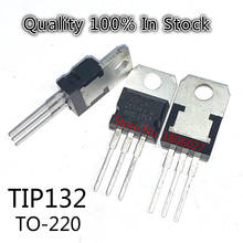 10pcs/lot   TIP132   8A 100V  TO-220 Darlington Power Amplifier Transistor 2024 - buy cheap