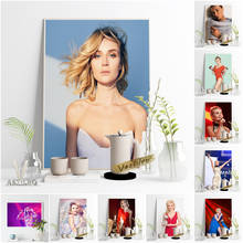 Póster de la famosa cantante Polina Gagarina, impresiones de revistas de música, imágenes artísticas de pared, pinturas modernas de lienzo de moda, decoración del hogar 2024 - compra barato