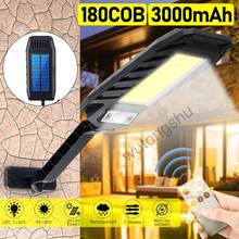 180 COB Remote Control leds Solar Lamp Light For Outdoor Garden street Wall Yard flood Security Lighting With Adustable Angle 2024 - buy cheap