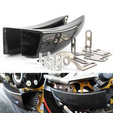 Sistema de frenos, conductos de aire, refrigeración + Kit de fijación para Ducati Diavel 2011-2019, fibra de carbono completa 2024 - compra barato