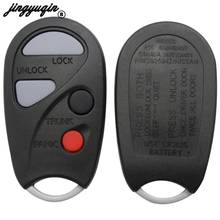 jingyuqin 10pcs Remote Key Shell Case Fob For Nissan Sunny 3+1 Buttons 4 Button Auto Replacement Keyless Entry Fob 2024 - buy cheap