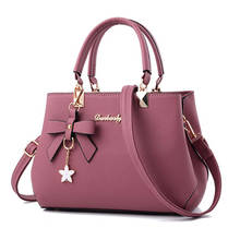 Valenkuci New Elegant Shoulder Bag Women Designer Luxury Handbags Women Bags Plum Bow Sweet Messenger Crossbody Bag High Quality 2024 - buy cheap