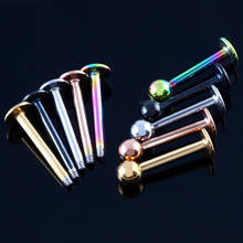 10Pcs/Set Fashion Design Ball Stud Ear Bar Lip Nose Bar Body Piercing Jewellery 2024 - buy cheap