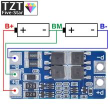 TZT 2S 10A 7,4 V 18650 литиевая батарея Защитная плата 8,4 V сбалансированная функция/Защита от перегрузки хорошая 2024 - купить недорого