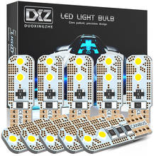 DXZ-bombillas LED Canbus para Interior de coche, lámpara de señal sin Error de estacionamiento, W5W T10, 4-SMD, 12V, 6000K, blanco, 194, 168, 10 Uds. 2024 - compra barato