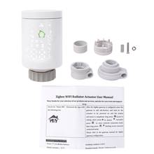 HY368 Wifi Zigbee3.0 TRV Thermostat - Valve Thermostatic Radiator Controller Heater Google-Home Alexa Voice & APP Remote M7DA 2024 - buy cheap