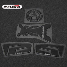 For Kawasaki versys650  Motorcycle Anti slip Tank Pad Sticker Pad Side Gas Knee Grip Protector versys 2024 - buy cheap