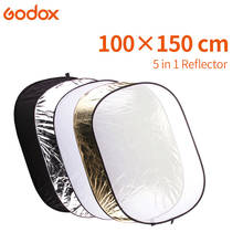GODOX 100 x 150cm FT05 5in1 Portable Collapsible Light Round Photography Reflector for Studio softbox 2024 - buy cheap