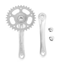 1 Set Single Ring Bike Cranks Kit Single Chain Wheel Crankset Bike Accessories 2024 - buy cheap