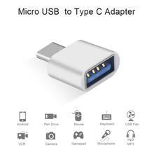OTG конвертер Type-C к USB адаптеру USB 3,0 конвертировать в Type C USB-C порт адаптер для зарядки синхронизации для One Plus Xiaomi Huawei 2024 - купить недорого