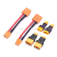 XT60 Male / Female Connector To XT30 / XT90 Plug Converter Adapter / 14AWG Cable Wire for RC Lipo Battery ESC Motor Drone 2024 - buy cheap