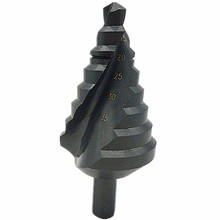 1PCS 10-45MM HSS Cobalt Step Drill Bit Set Nitrogen High Speed Steel Spiral For Metal Cone Triangle Shank Hole Cutter 2024 - buy cheap