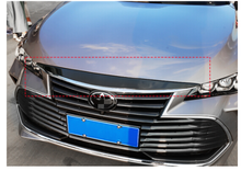 Хромированная передняя крышка капота гриль губа молдинг крышка отделка решетка бар украшение сетка Стайлинг для Toyota Avalon 2019 2020 2024 - купить недорого