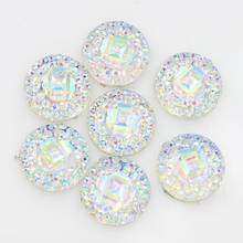 50pcs Flat Back Rhinestones Embellishments Card Making Phone Decoden  10mm 2024 - buy cheap