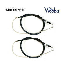 Pair Left & Right Emergency Parking Brake Cable For 2000-2006 VW Golf Jetta Beetle 1J0609721E 2024 - buy cheap