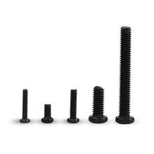 50pcs M1.6 Phillips round head screws cross pan electronic small screw mechanical bolt carbon steel black color 3mm-8mm long 2024 - buy cheap