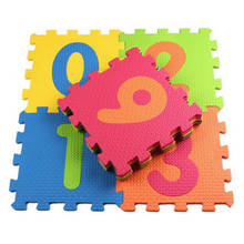 10pcs/set  Children's EVA Digital Puzzle Carpet Baby Crawling Play Mat Floor   Foam  WJ275 2024 - buy cheap