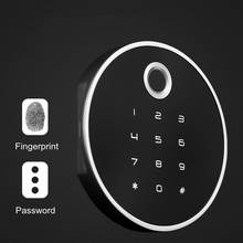 Fingerprint Cabinet Smart Door Lock Password Keyless Digital Touch Screen File Drawer Battery Electronic Smart Door Lock 2024 - buy cheap