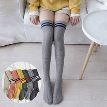 Sexy Socks Striped Stockings Women's Stockings Warm Thigh High Socks Non-Slip Thigh And Lovely Women's Knee-High Stockings 2024 - buy cheap