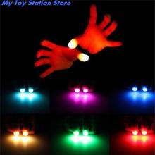 2PCS Funny Novelty Light-Up Thumbs LED Light Fingers Flashing Magic Trick Props Amazing Glow Toys Children Kids Luminous Gifts 2024 - buy cheap