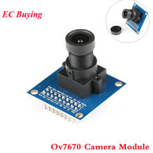 Módulo de câmera ov7670, módulo stm32 300kp suporta vga cif, tela de controle de exposição automática 640*480 para arduino kit diy eletrônico 2024 - compre barato