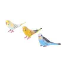 Cute Small Parrot Bird Simulation Model House Office Desk Decoration Ornaments  2024 - buy cheap