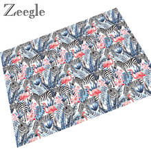 Zeegle-tapete absorvente para quarto e cozinha, antiderrapante, ideal para o ar livre, lavável e sala de estar 2024 - compre barato
