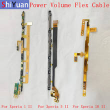 El poder de botón interruptor de volumen Control Flex Cable cinta para Sony Xperia 1 II 5 II 10 II volumen botón lateral flexible 2024 - compra barato