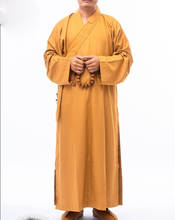 Roupa de camada budista de alta qualidade, uniforme de buda para primavera e verão, monge shaolin kung fu 2024 - compre barato