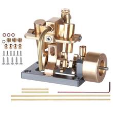 Mini Inline Double-cylinder Swing Steam Engine Model for within 40cm Retro Boat Models Collection Gift For 14+ (without Boiler) 2024 - buy cheap