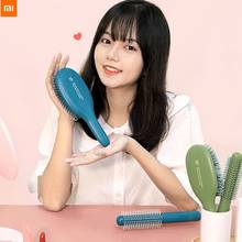 xiaomi youpin air cushion massage comb hair curling comb blowing hair styling inner button massage comb hair salon supplies 2024 - buy cheap