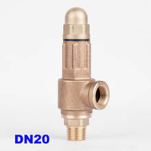 S10 S10L bronze safety valve steam adjustable pressure full copper 3/4 thread DN20 10/20/30bar pressure relief valve with handle 2024 - buy cheap