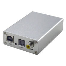 Hifi fever DAC декодер USBOTG внешняя звуковая карта декодер усилителя плата на оптоволоконный коаксиальный SPDIF выход 2024 - купить недорого