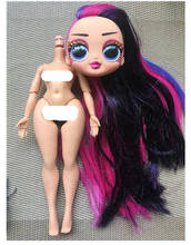 Новая кукла старшая сестра кукла девочка оригинальная голова тело игрушка волосы Сделай Сам кукла часть девочка модная Сделай Сам одежная игрушка 2024 - купить недорого