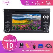 TOOPAI Android 10.0 For Porsche Cayenne 2003-2010 Auto Radio Stereo Head Unit GPS Navigation Car Multimedia Player 2Din 2024 - buy cheap