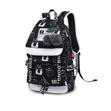 Fashion Girl Schoolbag Female Students Laptop Backpack Kids School Bags For Teenage Girls Women Gray Backpacks Mochila Escolar 2024 - buy cheap