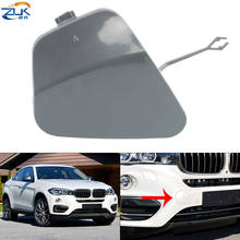 ZUK Front Towing Hook Garnish Cap Flap Case 51117422901 For BMW X6 F16 2015-2019 Unpainted Trim Cover Shell Not Fot M Edition 2024 - buy cheap