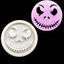 Halloween Grimace Silicone Mold Sugarcraft Chocolate Cupcake Baking Mold Fondant Cake Decorating Tools 2024 - buy cheap