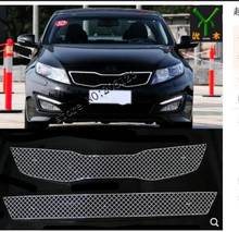 Aluminum alloy Front Grille Around Trim Racing Grills Trim For 2011 2012 2013 for  KIA Optima/K5 2PCS 2024 - buy cheap