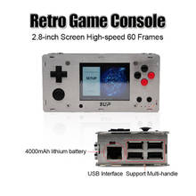 Consola de juegos Retro portátil, pantalla de 2,8 pulgadas, Raspberry Pi 3 B/B + Shell 1 UP PI Boy, compatible con Neogeo Arcade 2024 - compra barato
